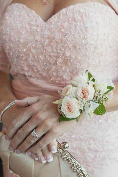 Pulsera de flores